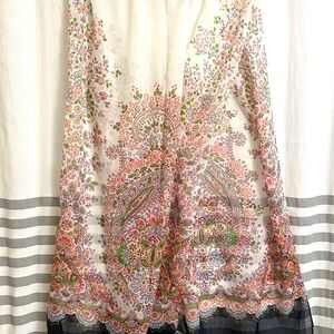 J. Crew Floral Patterned Scarf